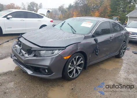 2021 Honda Civic Sport from USA, damaged, VIN 2HGFC2F81MH554824